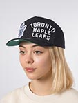 Бейсболка MITCHELL NESS арт. HP12863-TMLBLCK Toronto Maple Leafs NHL (черный)